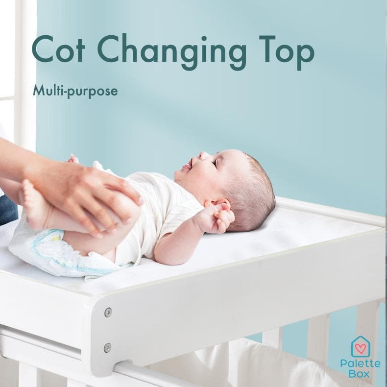 MOOB Baby Cot Changing Table (Changing Mat Included)