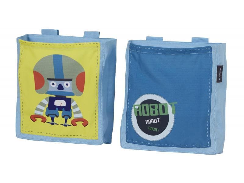 Manis-h Kids Bed Pockets x 2 - Robot