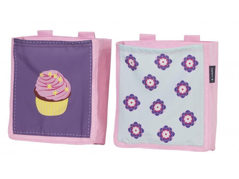 Manis-h Kids Bed Pockets x 2 - Cup Cake