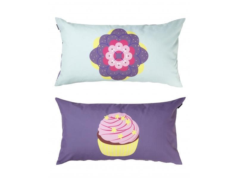 Manis-h Kids Big Pillows x 2 - Cup Cake Girl