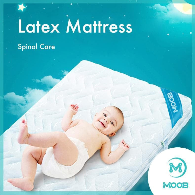 MOOB Baby Spinal Care Latex Mattress (130x70x7.5cm)