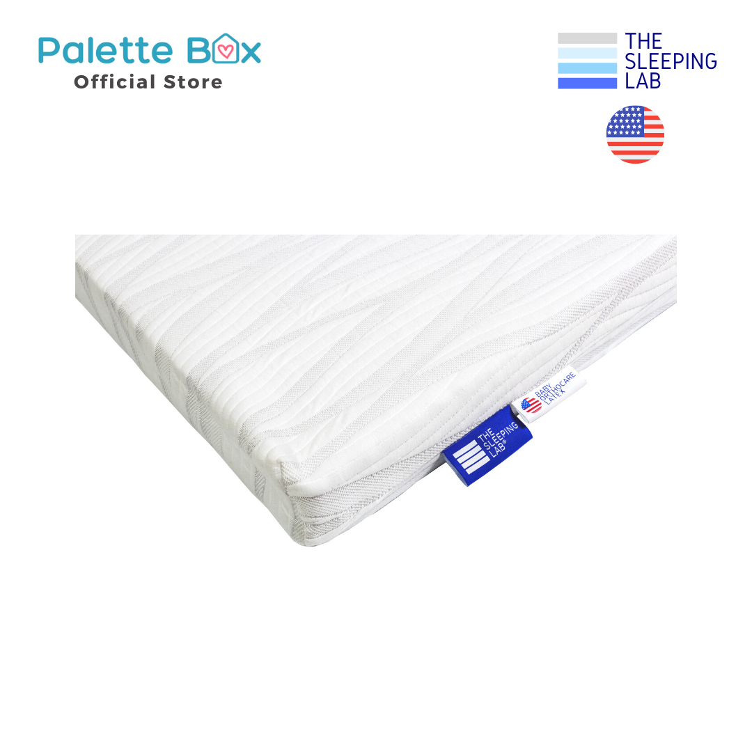 Preorder 20 Oct 
Palette Box Sweet Dreams Avant Garde 10-in-1 Convertible Baby Cot with Anti-Colic System (ACS) & Rocker - Drop Gate + The Sleeping Lab Baby OrthoCare Latex (Micro-Tencel Fabric Removable Cover) Mattress (120x60cm)