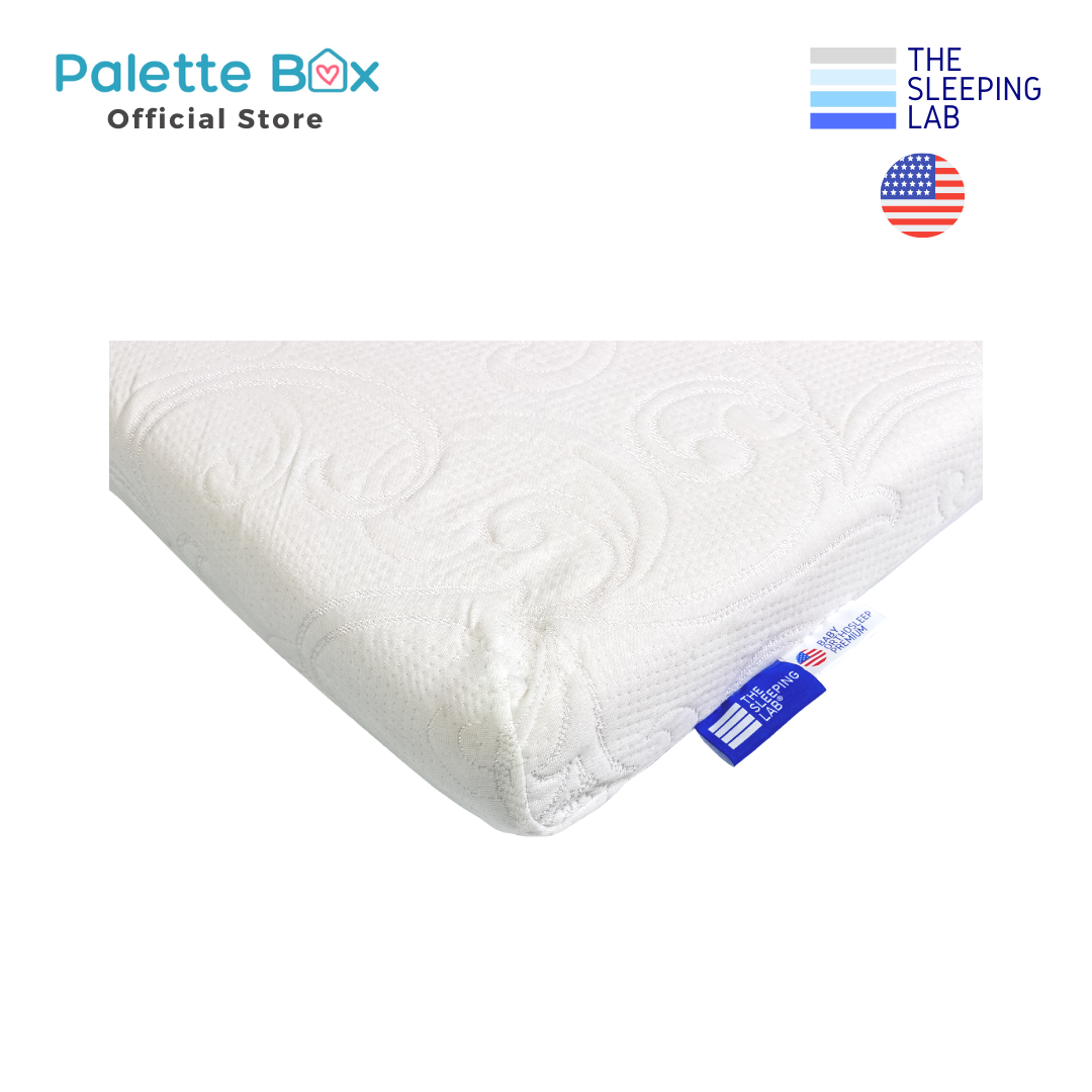 Preorder 20 Oct 
Palette Box Sweet Dreams Avant Garde 10-in-1 Convertible Baby Cot with Anti-Colic System (ACS) & Rocker - Drop Gate + The Sleeping Lab Baby Orthosleep Premium Mattress 4 Inch (120x60cm)