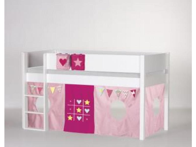 Manis-h Kids Bed Pockets x 2 - Heart & Star