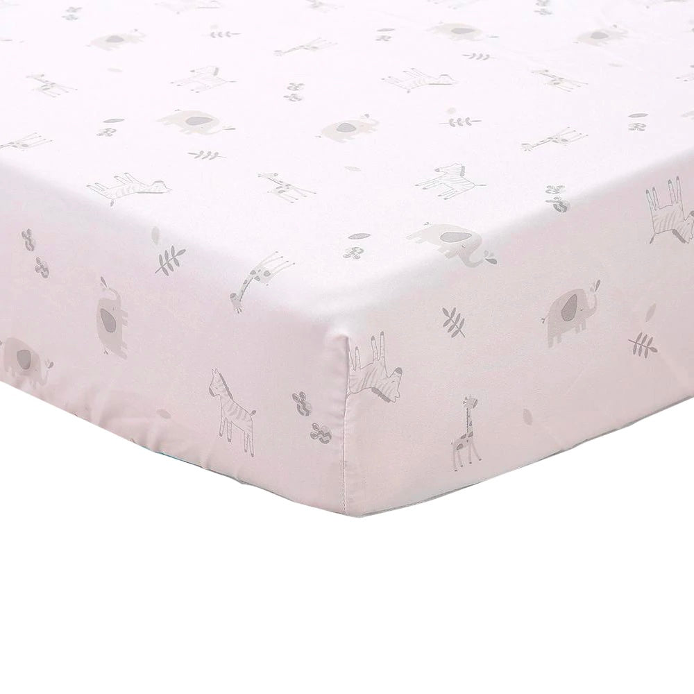 Palette Box 8-Pieces Bedding Set (Polyester) – Grey Party Zoo