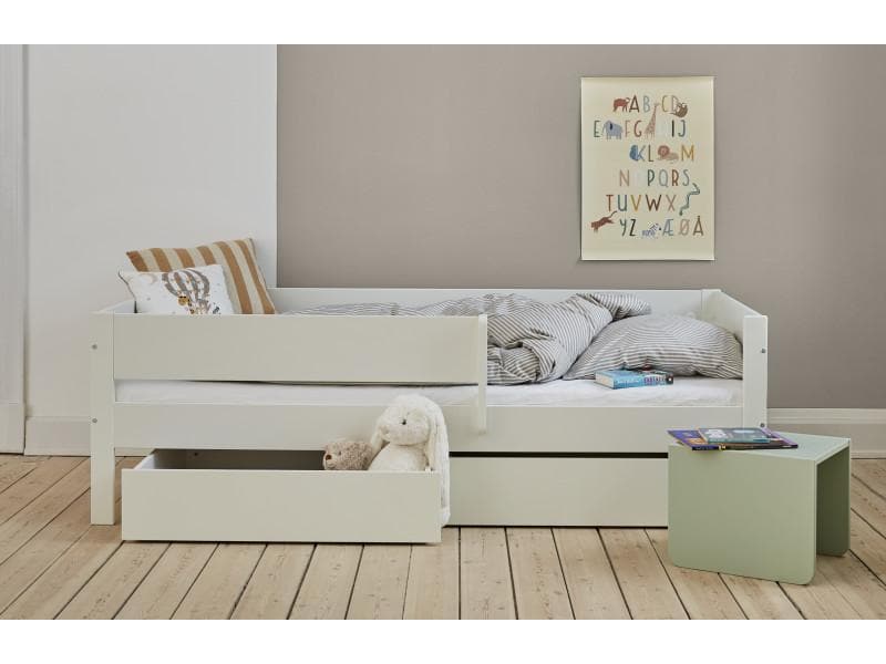 Manis-h Huxie Kids Single Bed with additional 3/4 Safety Rails