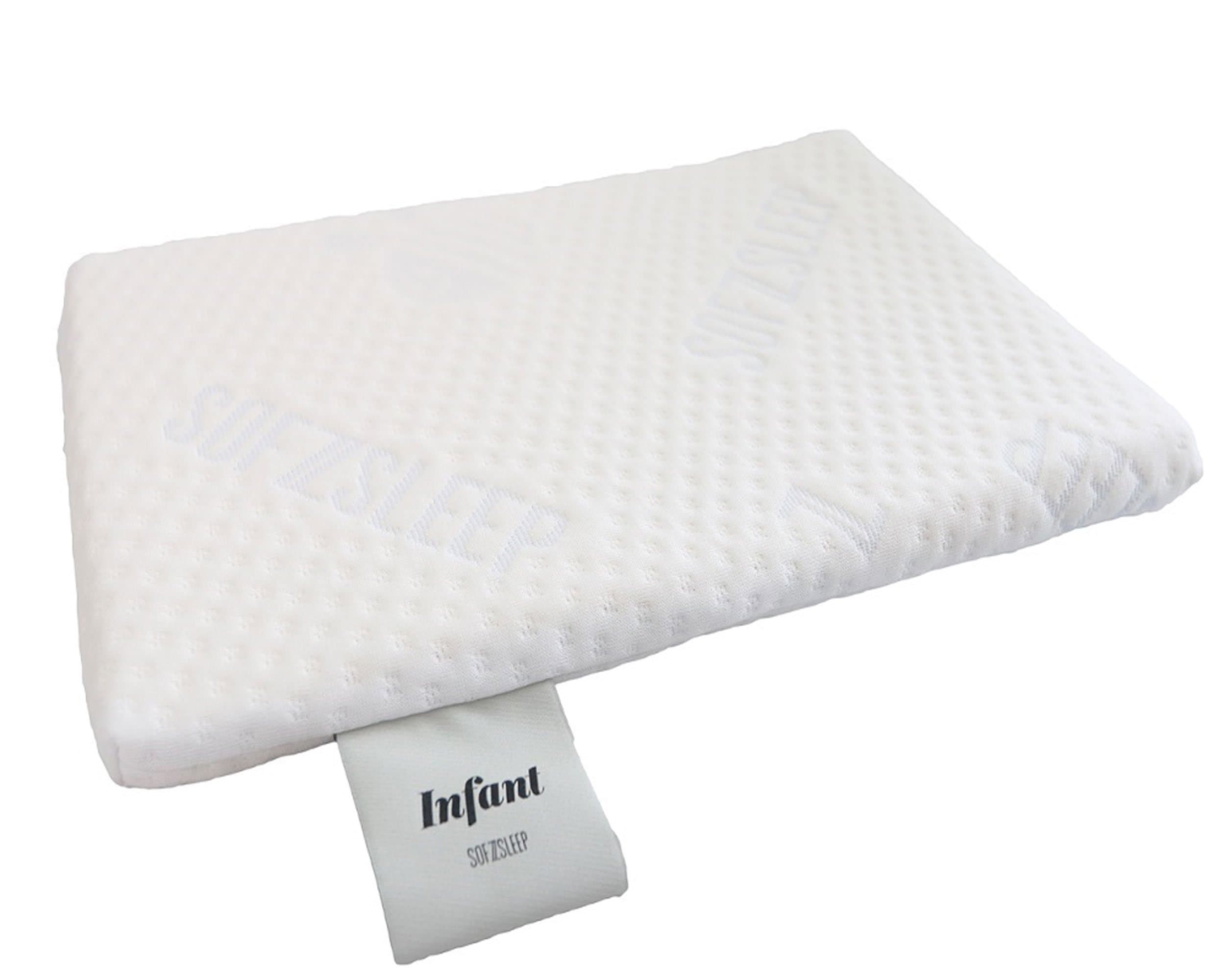 Sofzsleep Baby Infant Latex Pillow (L36 x W25 x H2.5 cm)