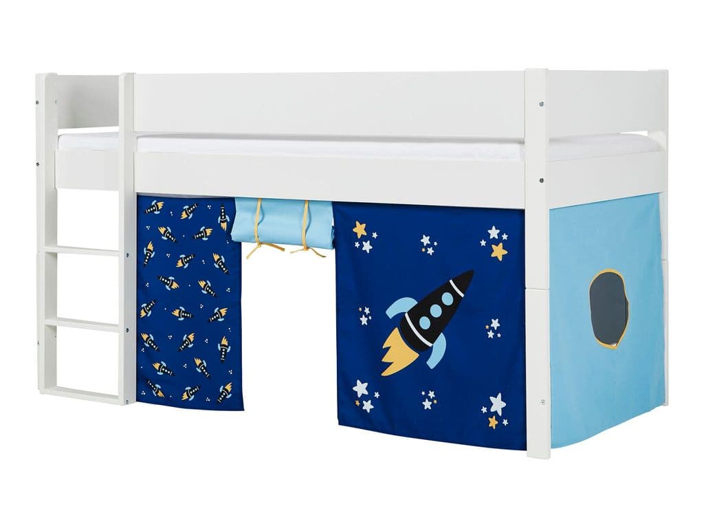 Manis-h Huxie Kids Semi Loft Bed